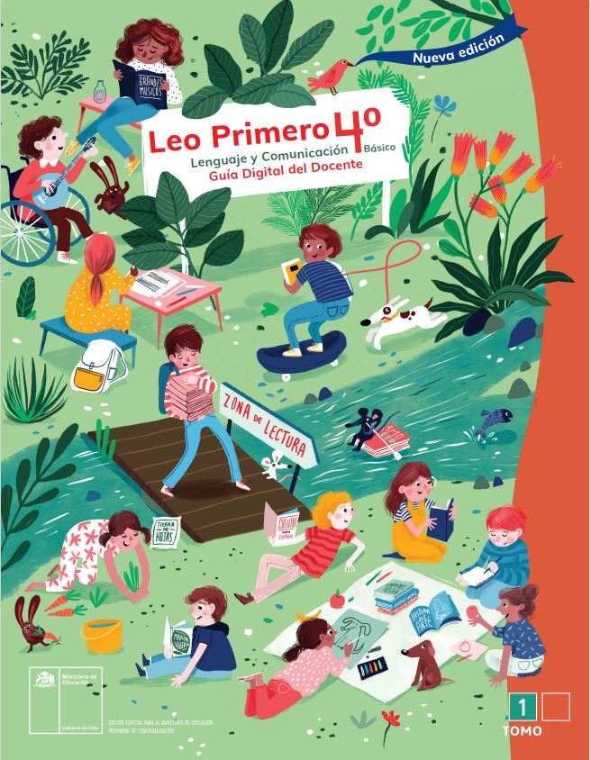 Leo Primero 4° Básico, Guía Digital del Docente Tomo 1. Edición 2025