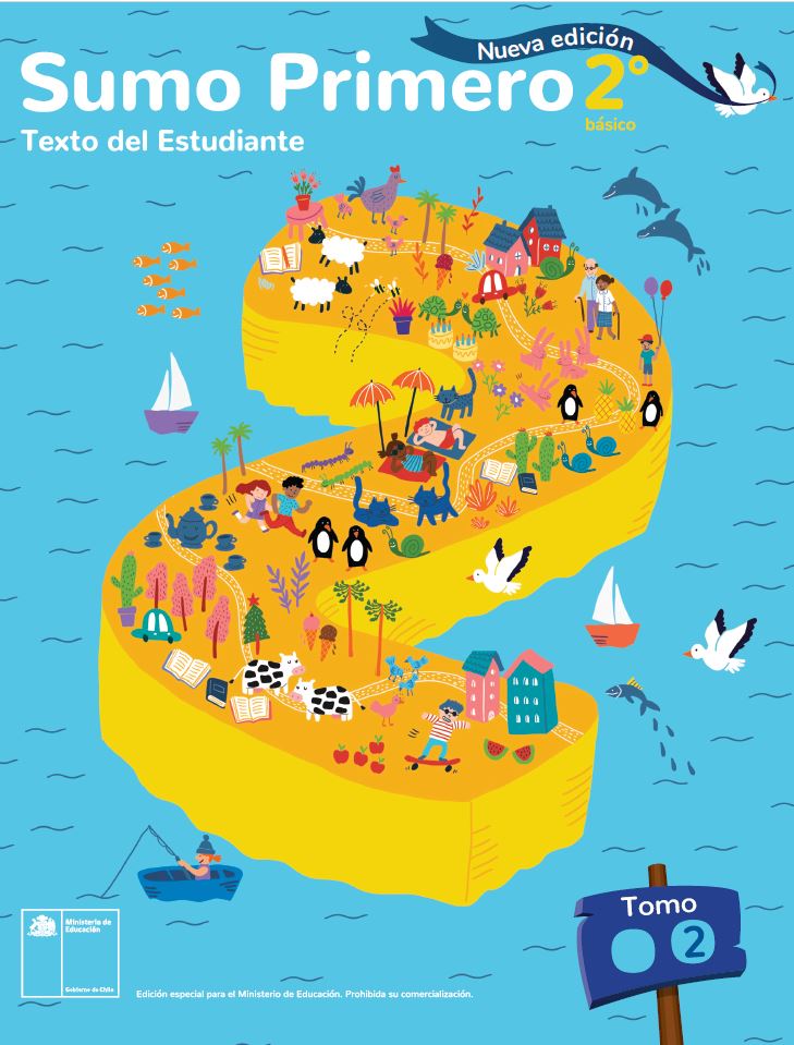 Sumo Primero 2° Básico, Texto del Estudiante Tomo 2 Edición 2025