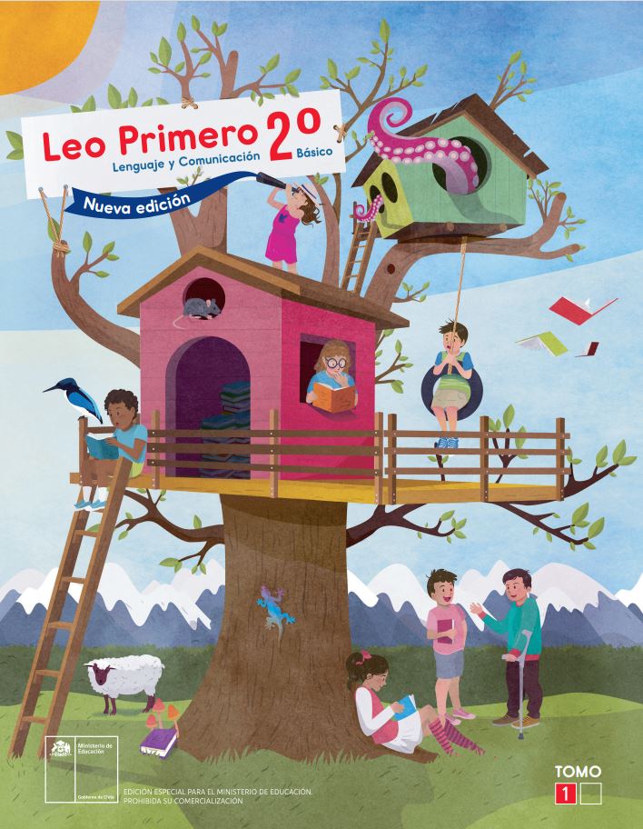Leo Primero 2° Básico, Texto del estudiante Tomo 1. Edición 2025