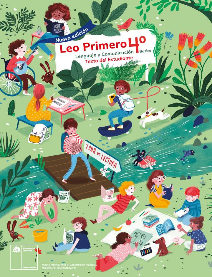 Leo Primero 4° Básico, Texto del Estudiante. Edición 2024