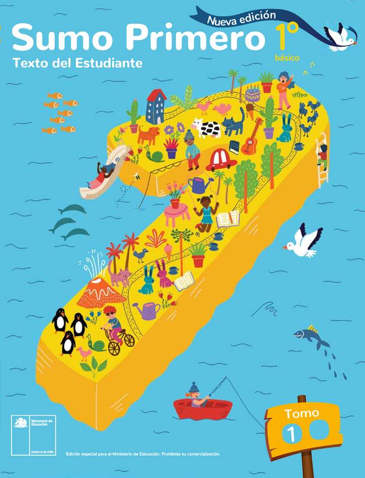  Sumo Primero 1° Básico, Texto del Estudiante Tomo 1 Edición 2024