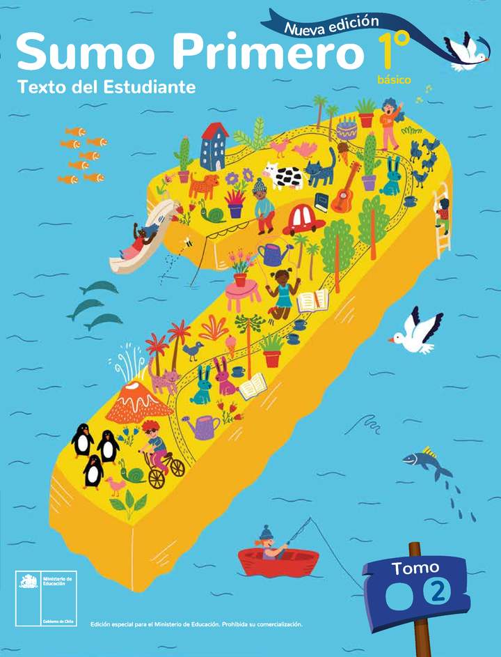Sumo Primero 1° Básico, Texto del Estudiante Tomo 2 Edición 2025