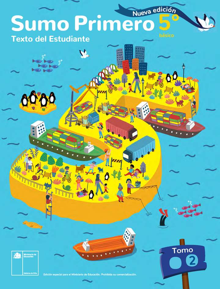 Sumo Primero 5° Básico, Texto del Estudiante Tomo 2. Edición 2025