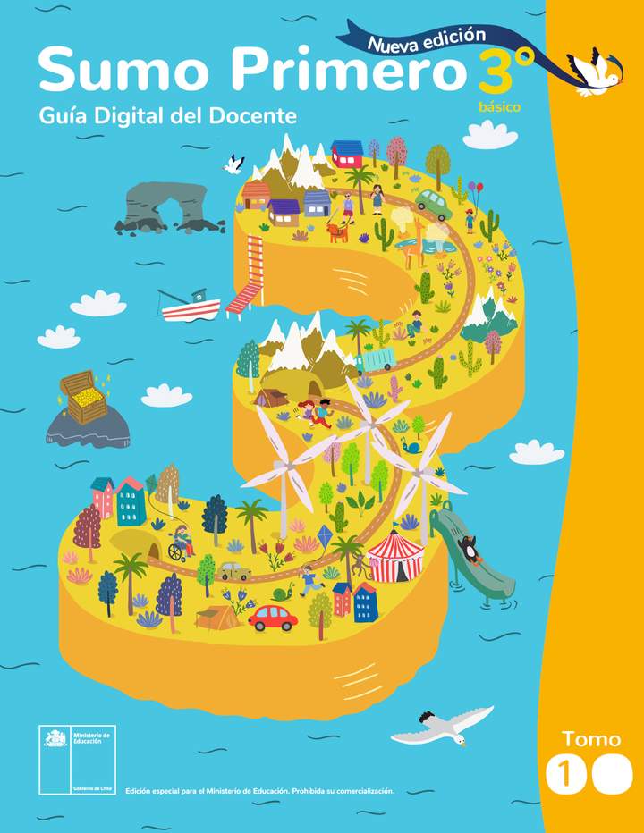 Sumo Primero 3° Básico, Mineduc, Guía Didáctica Docente Tomo 1. Edición 2025