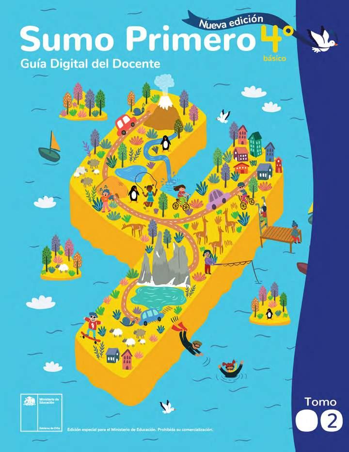 Sumo Primero 4° Básico, Mineduc, Guía Digital del Docente Tomo 2. Edición 2025