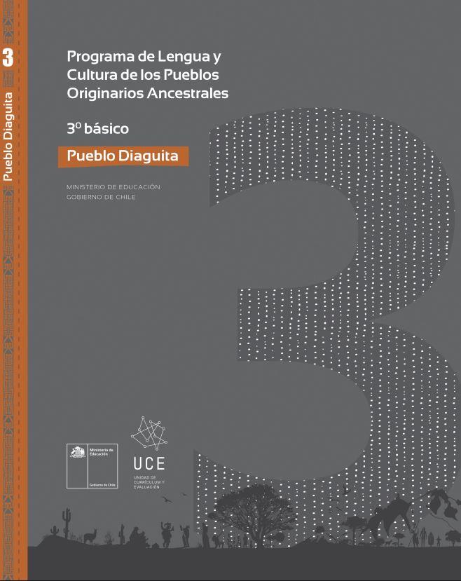 Programa de Lengua y cultura de los pueblos originarios ancestrales 3° básico: Pueblo Diaguita