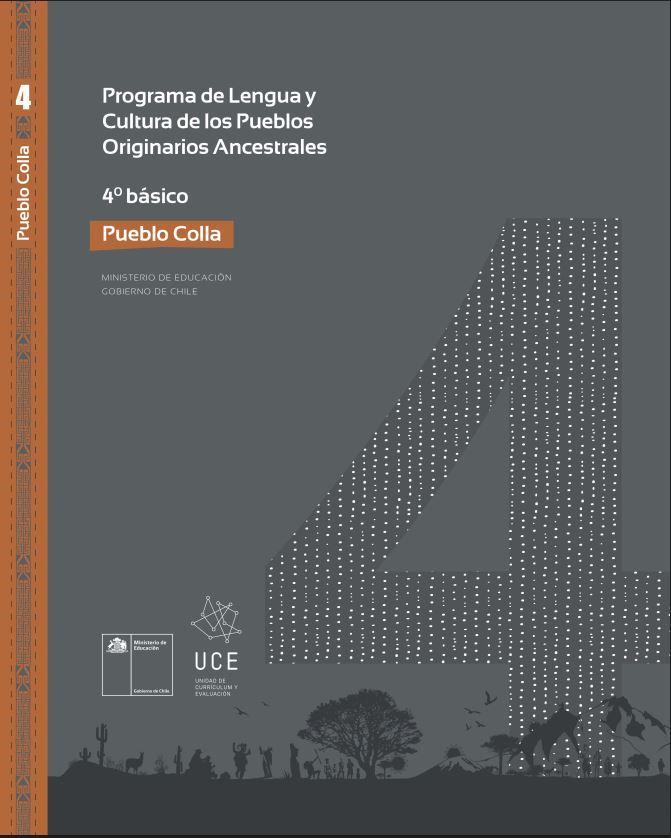 Programa de Estudio Lengua y Cultura de los Pueblos Originarios Ancestrales 4° básico: Pueblo Colla